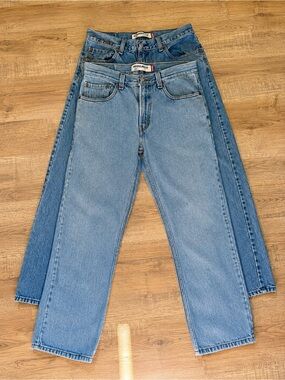 Levi’s 505 Straight & Regular Fit Jeans Men’s 32x30 Light Wash Lot of 2